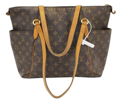 louis vuitton monogram canvas totally mm tote|Louis Vuitton never full tote.